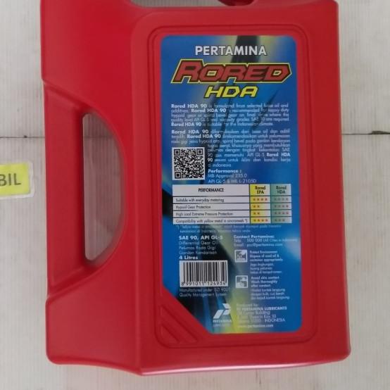 Oli Transmisi Pertamina Rored HDA 90