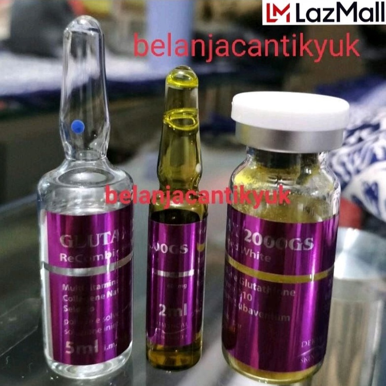 TREATMENT WHITENING ( ECER : 1X TREATMENT ) - SUNTIK PUTIH - SUNTIK VITAMIN - SUNTIK COLLAGEN - GLUT