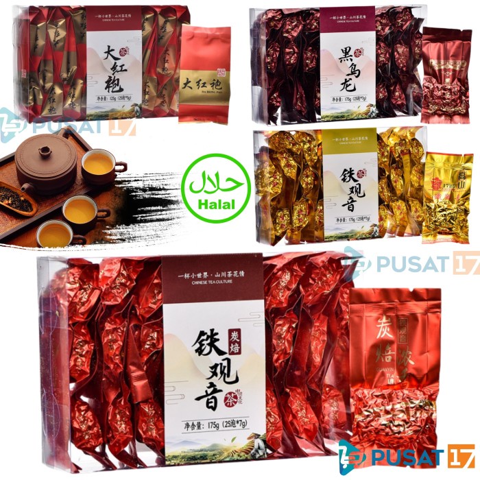 

CHINESE TEA 25BKS/BOX MIKA D2 OOLONG TIE GUAN YIN TEH CHINA