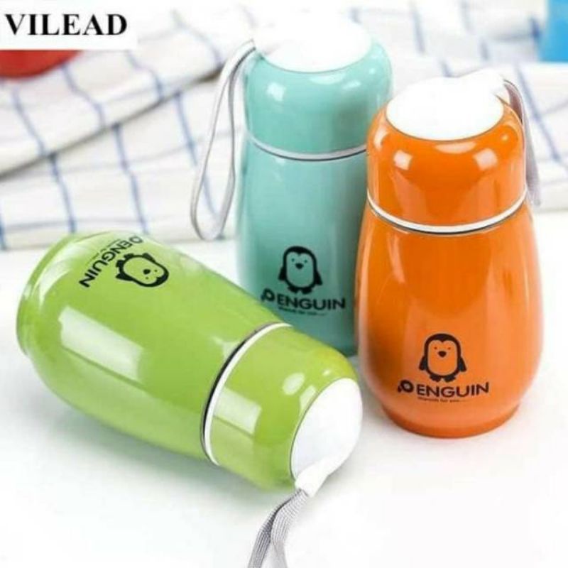 Termos Mini Karakter Kelinci / Botol Tempat Air Minum Stainless (PERABOTAN) TERMOS MINI 300 ML TERMOS BAYI AIR PANAS Termos bayi botol Minum Bayi stainless steel thermos panas