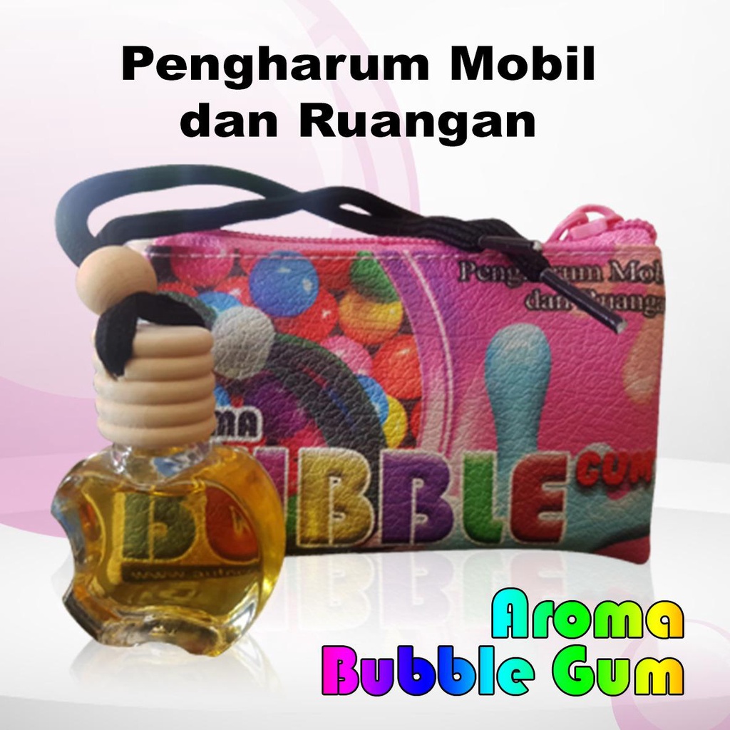 Pengharum Mobil Pewangi Aroma Wangi Bubble Gum  Tahan Lama Pekat Ruang - Bubble Gum