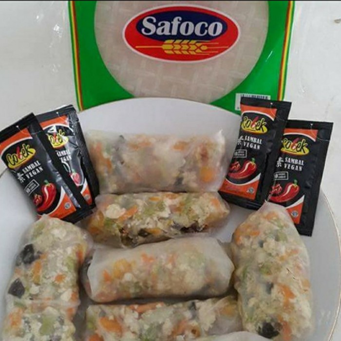 

NEW Safoco - Rice Pepper 300Gram / Kulit Lumpia Vietnam Isi 20 (Size 22Cm)