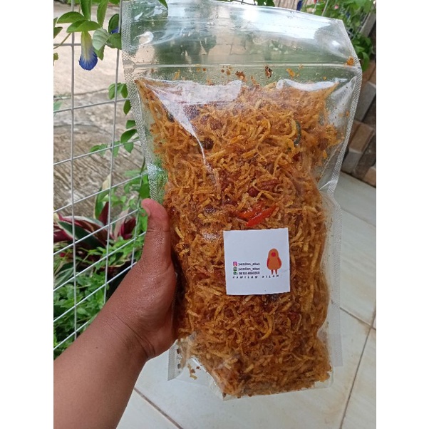 

kentang Mustofa teri kacang 600gram