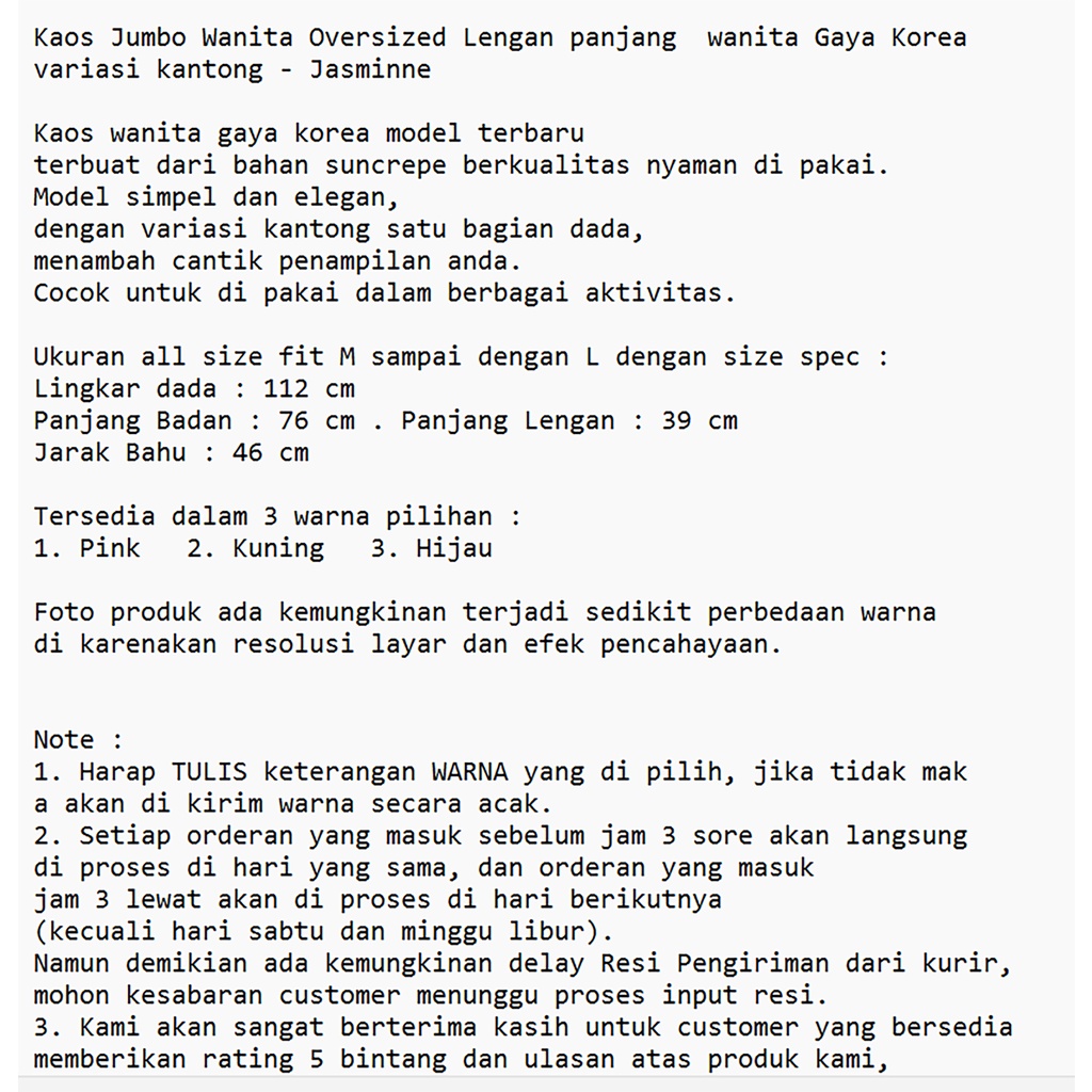 Kaos Wanita Jumbo Oversized Lengan pendek Wanita  Gaya Korea print DTF Indrarini - JCCollections