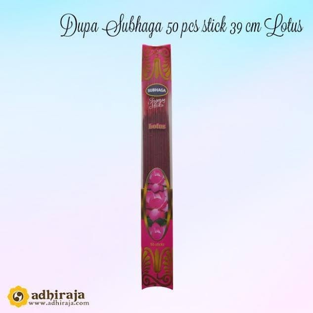 Dupa Hio Wangi Harum Subhaga Stick 39Cm 50Pcs Lotus