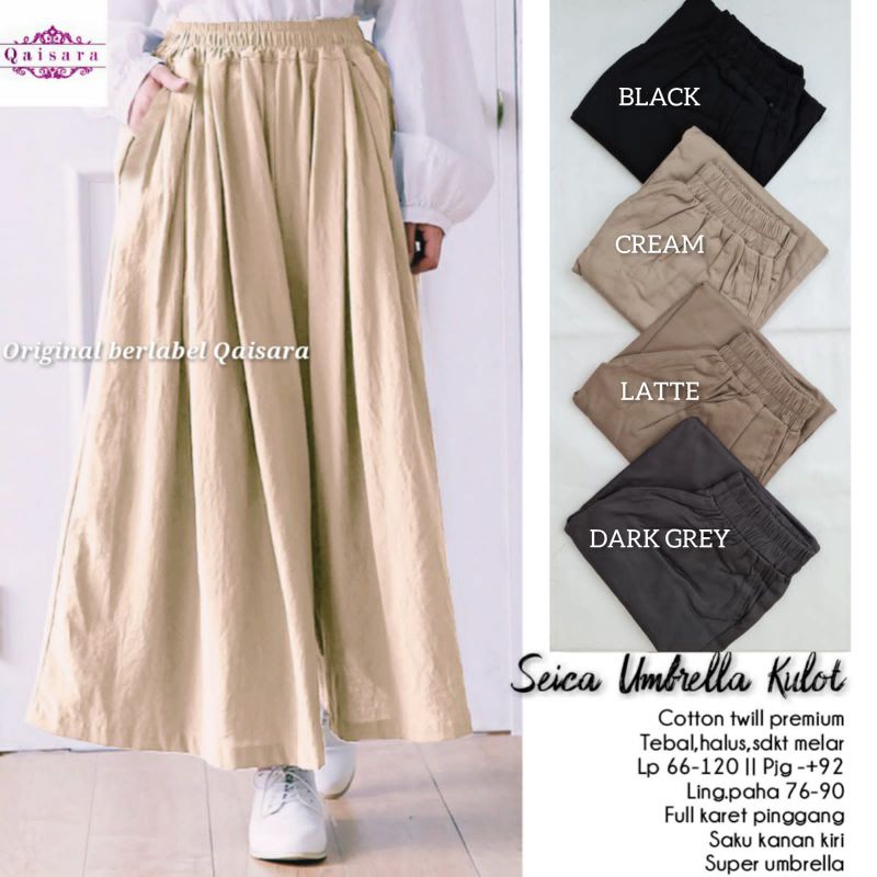 SEICA UMBRELLA KULOT BY QAISARA