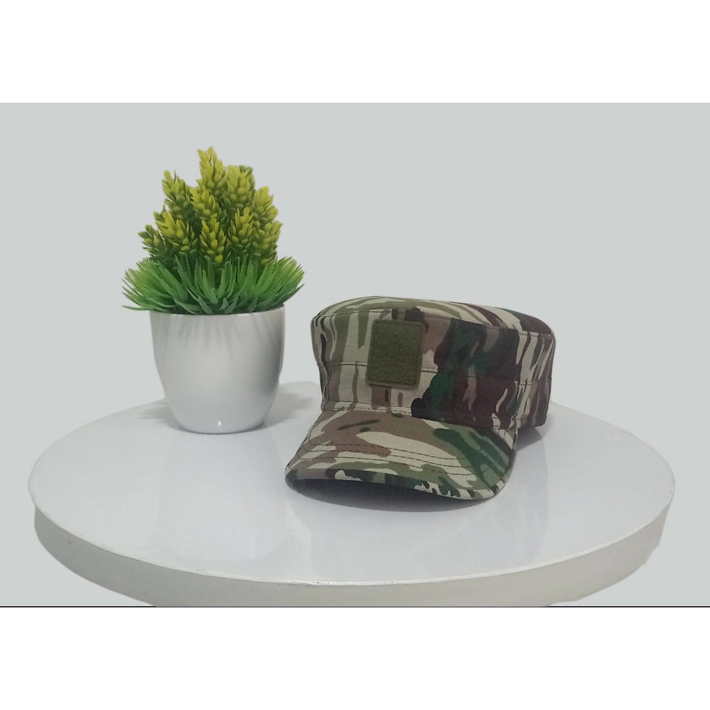 Topi Pet Loreng PDL TNI AD Terbaru
