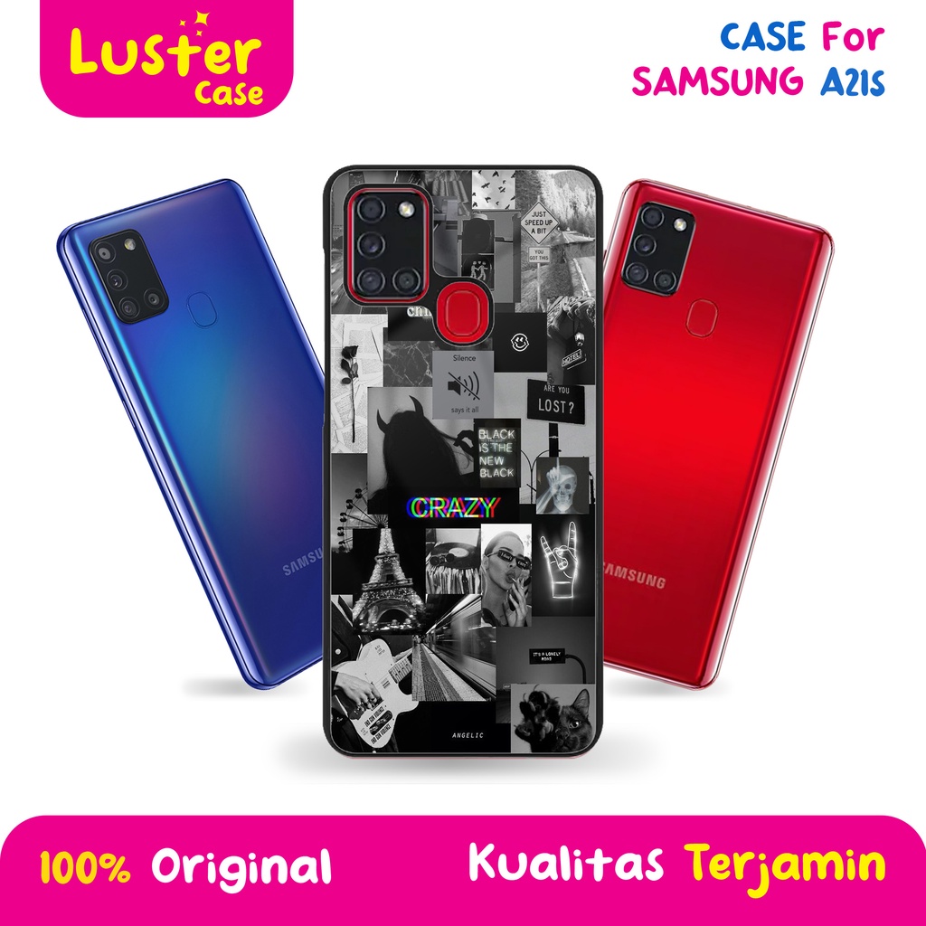 Case SAMSUNG A21S - Casing SAMSUNG A21S [ BLCK ] Silikon SAMSUNG A21S - Case Hp - Case Mewah - Cassi