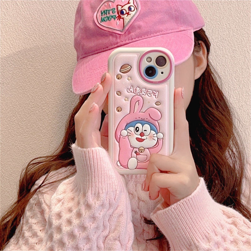 Case Desain Kelinci Dan Harimau Kucing Untuk IPhone 12 13 14 11 Pro Max Vvdrtr