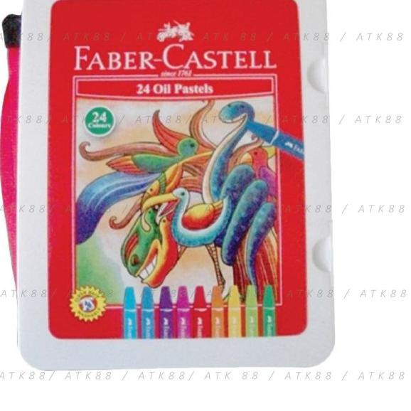 

Hexagonal Oil Pastel 24 Pcs (#120089) / Crayon faber castell