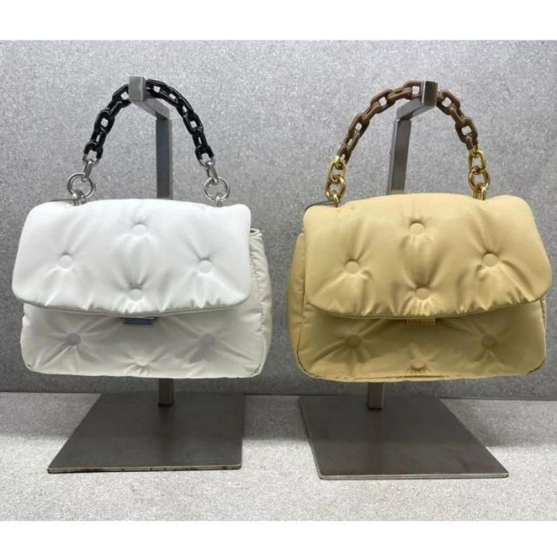 CK Koi Padded Chain Handle Bag