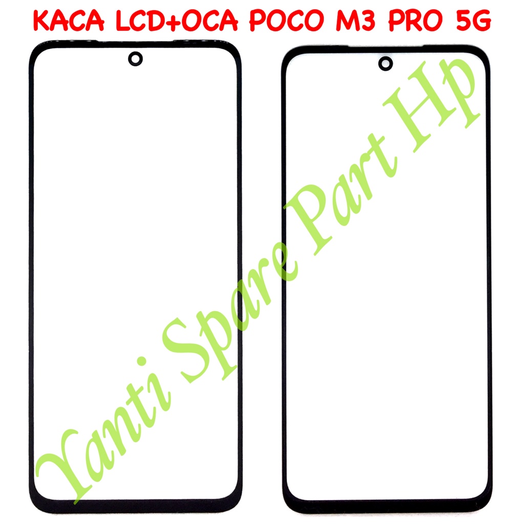 Kaca Lcd Plus Oca Xiaomi Poco M3 Pro 5G Original Terlaris New