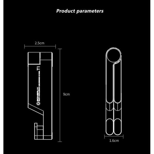 TG - BC Boneruy Dudukan Smartphone Tablet Holder Foldable Desk Stand - T1