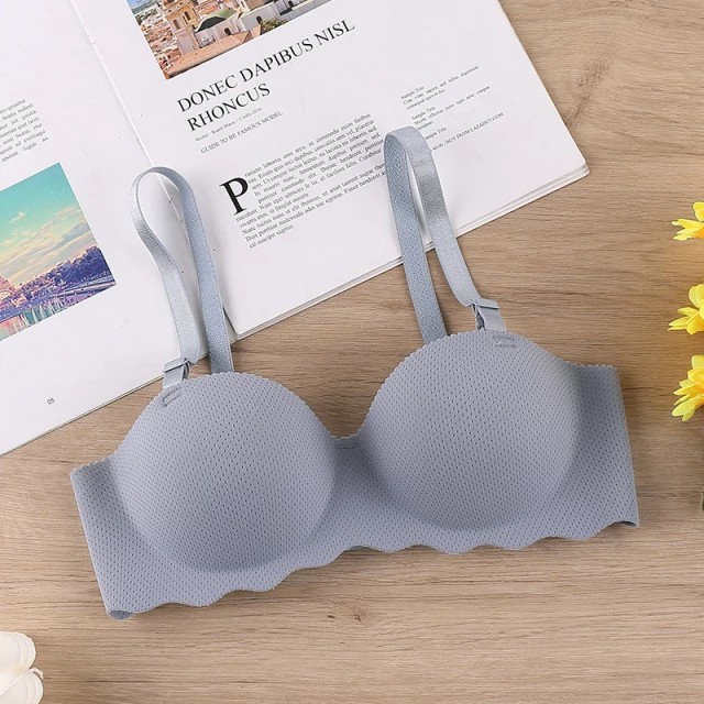 ( GS ) BRA CUTE SMALL THIN CHEST BRA SEXY HALFCUP