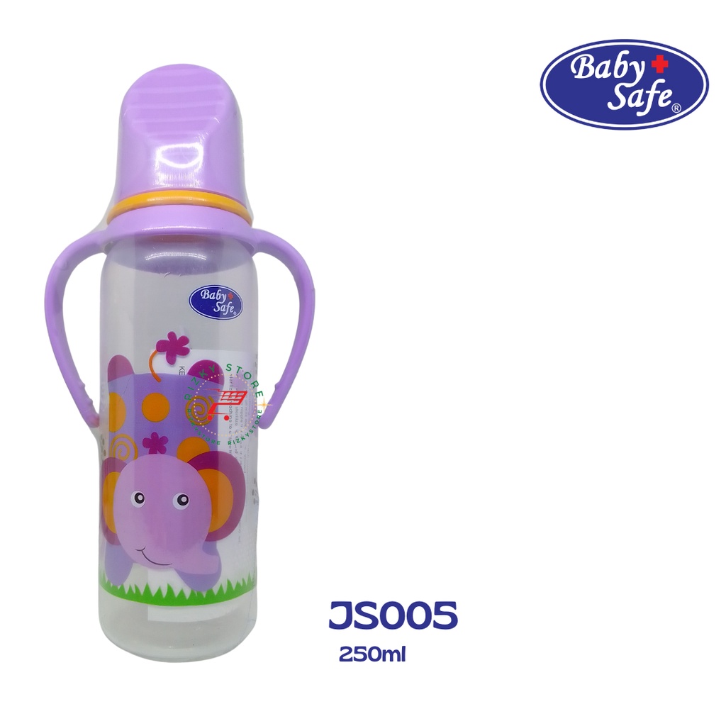 Baby Safe Botol Susu Bayi 250 ml/125 ml JS005 JS004 JS003