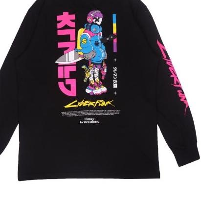 KREMLIN Long sleeve kaos lengan panjang - Kazuo - Black - M