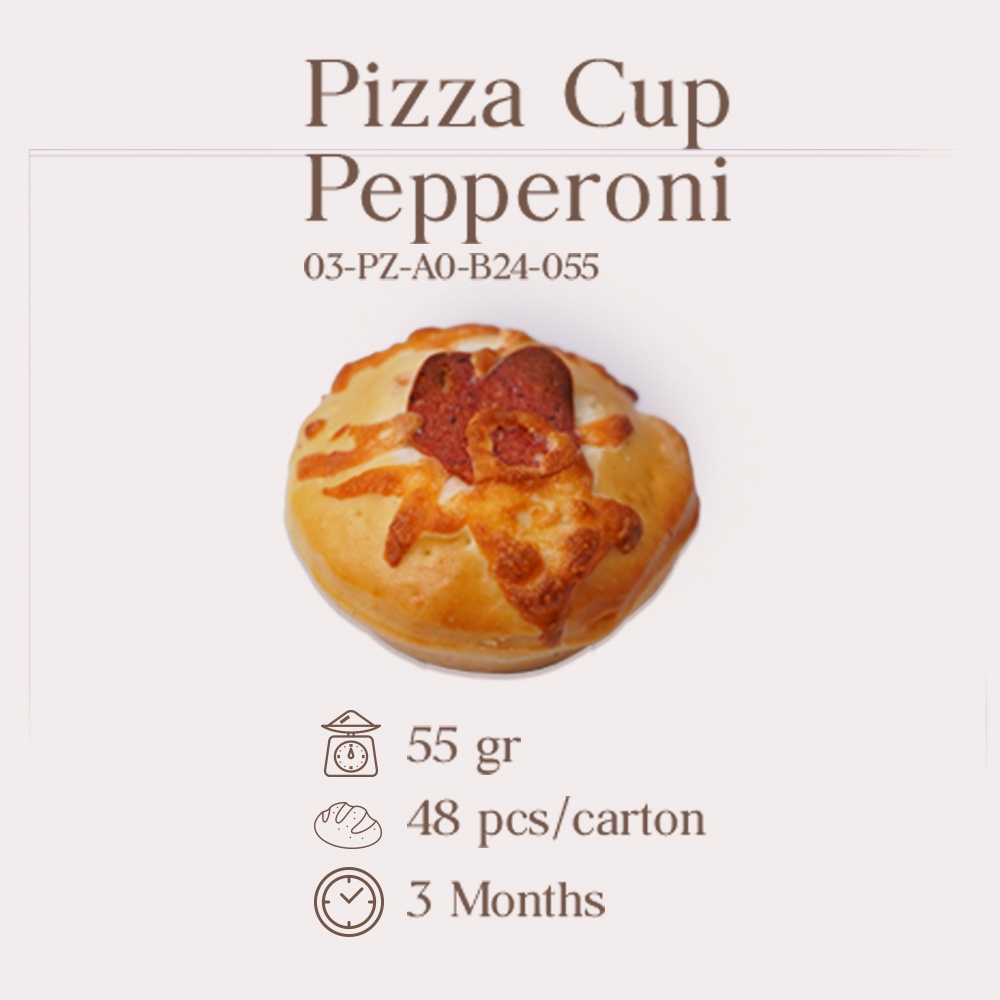 

PIZZA CUP PEPPERONI FRESH/READY-TO-EAT (KARTON)