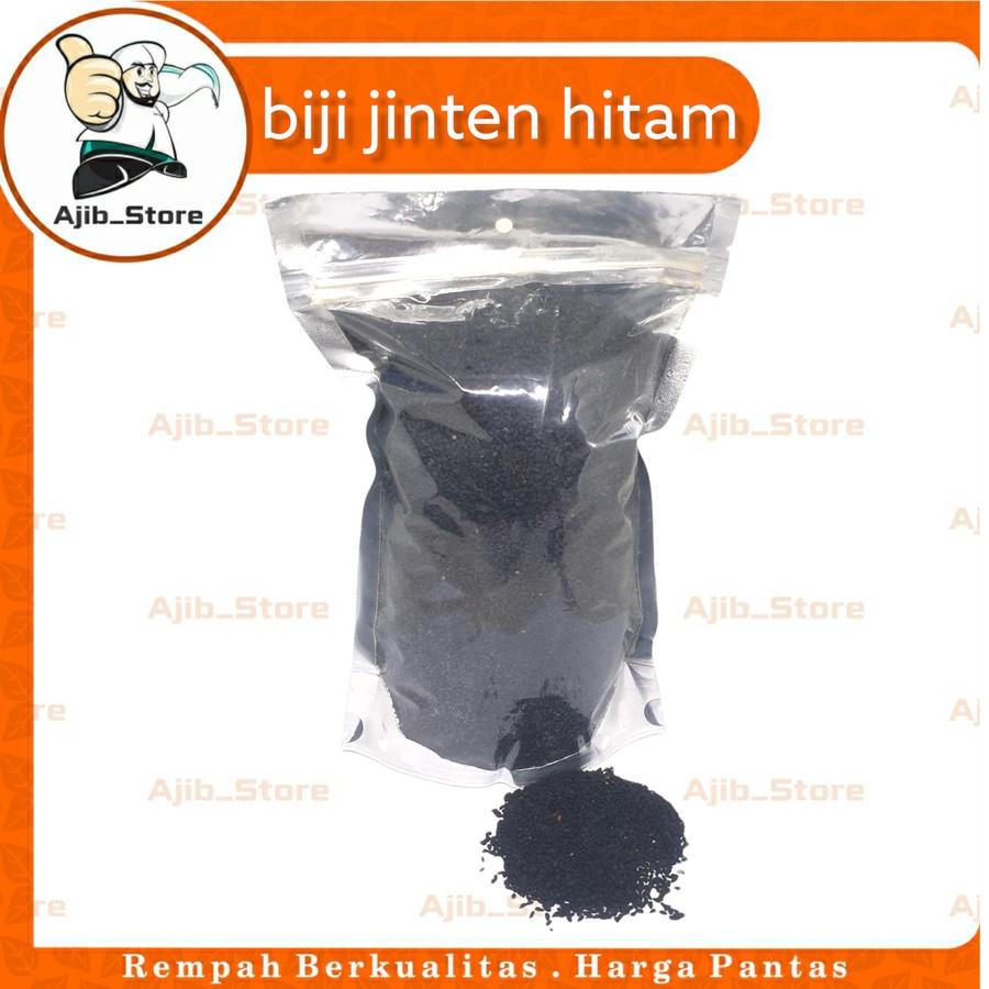 

(GRADE A) BIJI JINTEN HITAM 500gr 1/2 kg jintan jamu habbatussauda