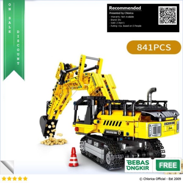 

Promo Sembo Building Blocks Mainan Engineering Bulldozer 841PCS - 701802 - Kuning Etc Murah