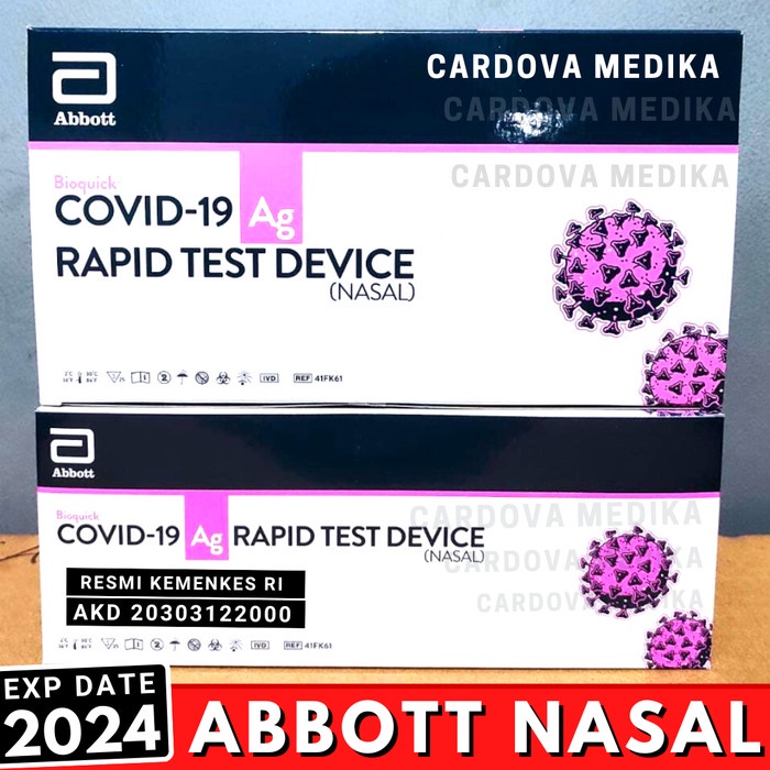 Abbott Antigen Nasal Bioquick 1 box