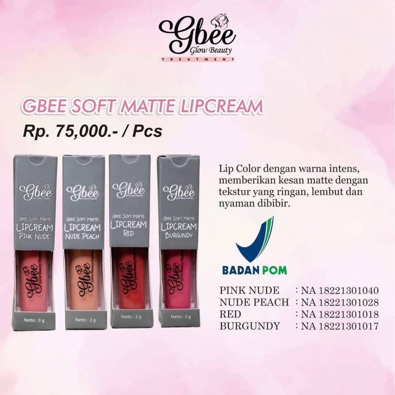 LIPCREAM BY GBEE GLOW