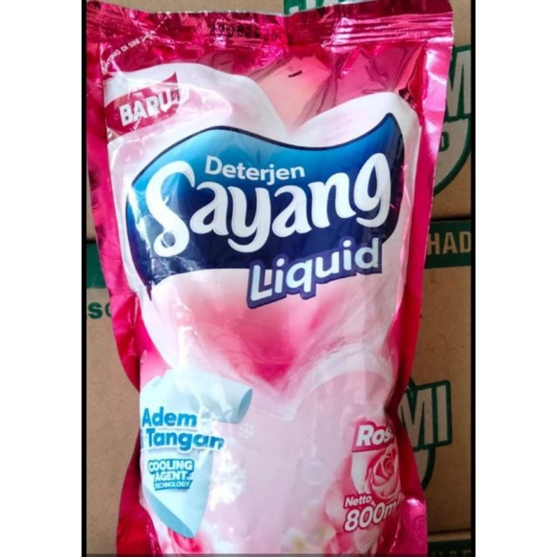 sayang detergen