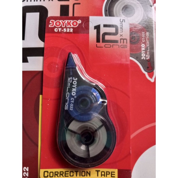 

CORRECTION TAPE JOYKO CT-522-12M×5MM(1Pcs)