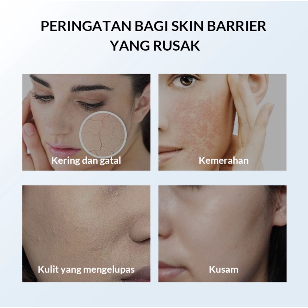 BIOAQUA 7X Ceramide Skin Barrier Repair Moisturizer Cream 50g Pelembab Wajah Cream Pemutih Wajah Day Cream Night Cream