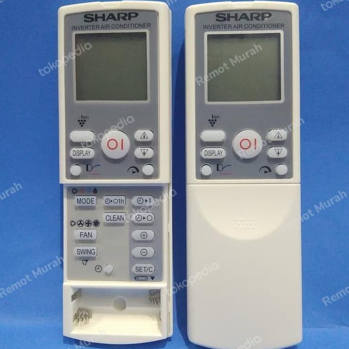 REMOTE REMOT AC SHARP CRMC-A816JBEZ / CRMC-A745JBEZ ORIGINAL