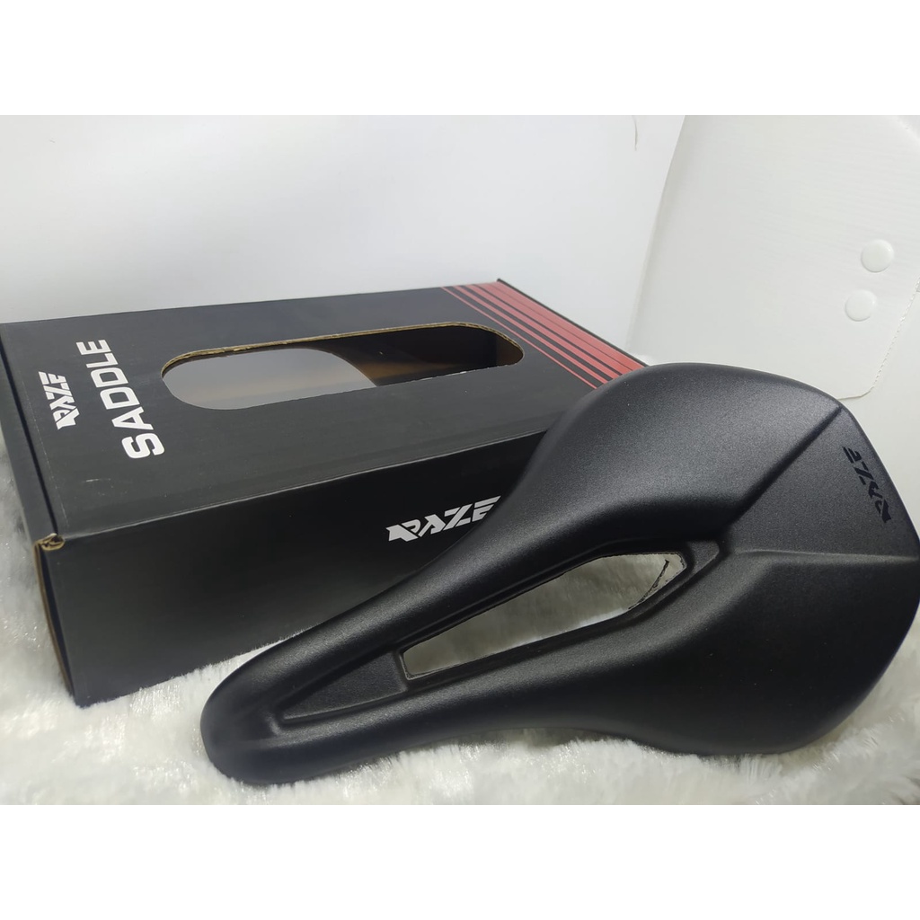 sadel saddle jok raze short nose gel sepeda roadbike lipat mtb