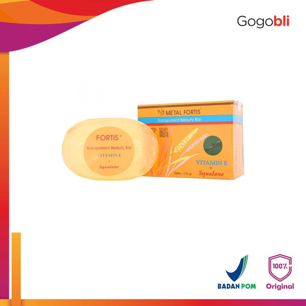 Metal Fortis Vitamin E Squalene 125gr