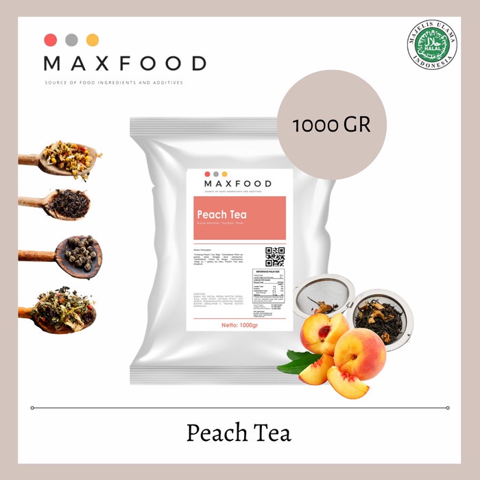 

[1KG] BUBUK MINUMAN TEH RASA PERSIK / PREMIX PEACH TEA