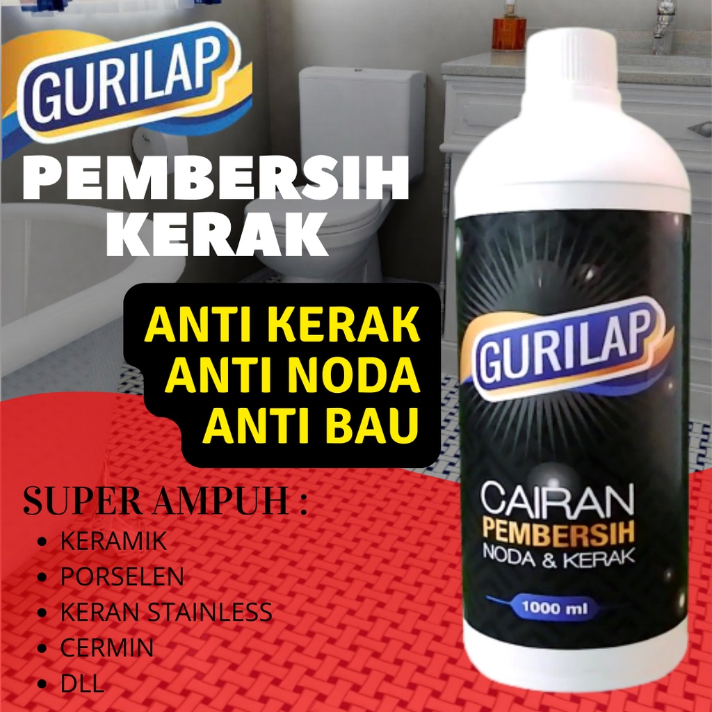 ECER/GURILAP Pembersih Kamar Mandi 100% Original Fast Cleaner Extra Ampuh dan Ajaib Penghilang Noda 