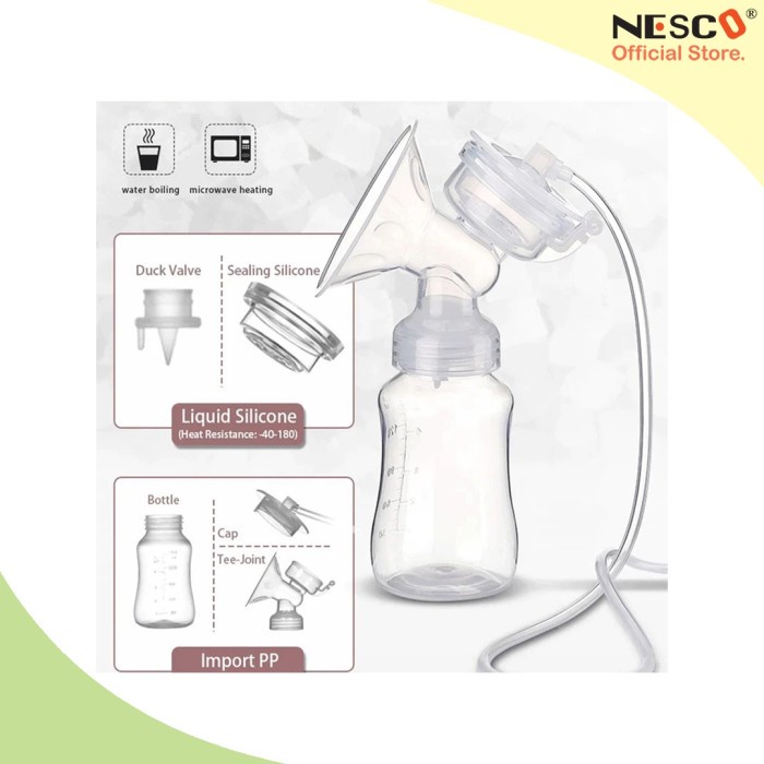 NESCO BREAST PUMP (MANUAL &amp; ELECTRIC)