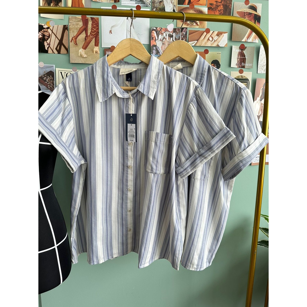 Un*versal T plaid blouse