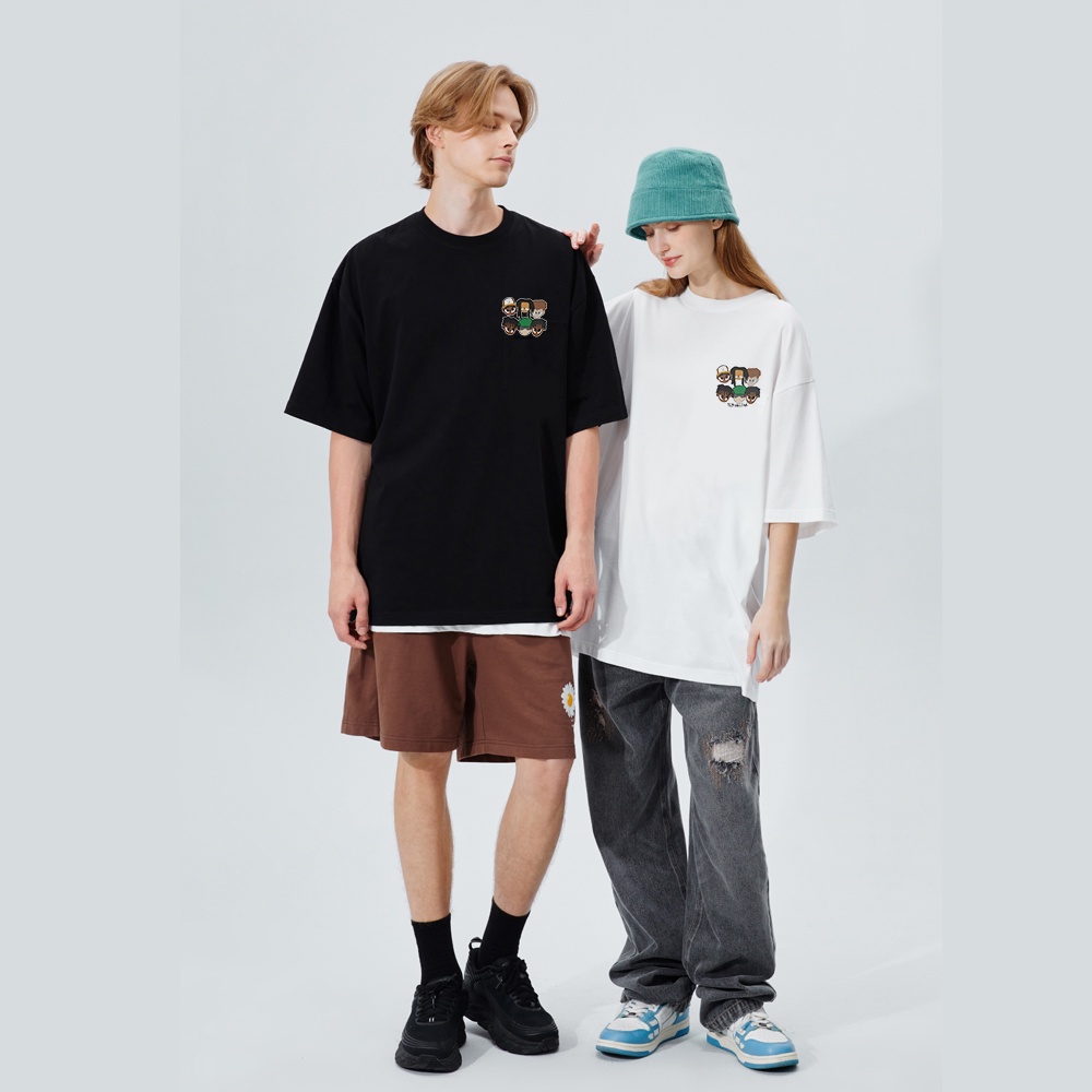 RDGF official shop atasan kaos wanita terbaru pola cetak kaos couple