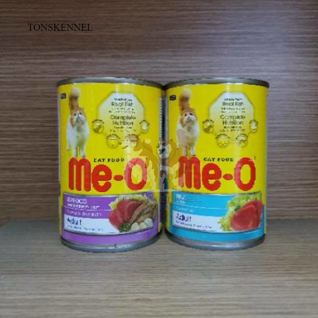 Me-O Kaleng Besar 400gr - Makanan Kucing Kalengan Meo