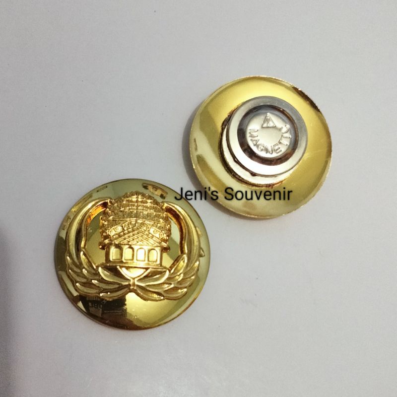KORPRI ASN~PIN KORPRI MODEL TUMPUK BULAT PREMIUM MAGNET