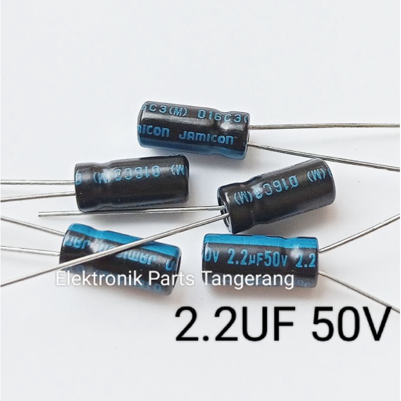 KAPASITOR ELCO 2.2UF 50V CAPACITOR ELCO 2.2UF 50V KAPASITOR ELCO 50V 2.2UF ELCO 2.2UF 50V CAPACITOR 