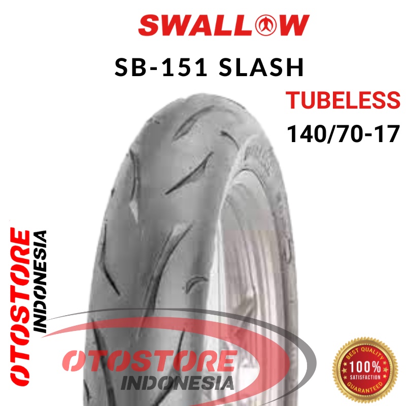 Ban Luar Motor Swallow SB-151 SLASH 140/70-17 RING 17 Tubeless  ban motor BAN MOTOR SUPRA JUPITER MO