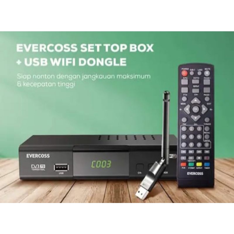 Evercoss Set top Box dvb T2