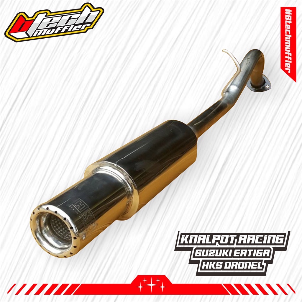 Knalpot racing Suzuki Ertiga - HKS DRONEL/best series
