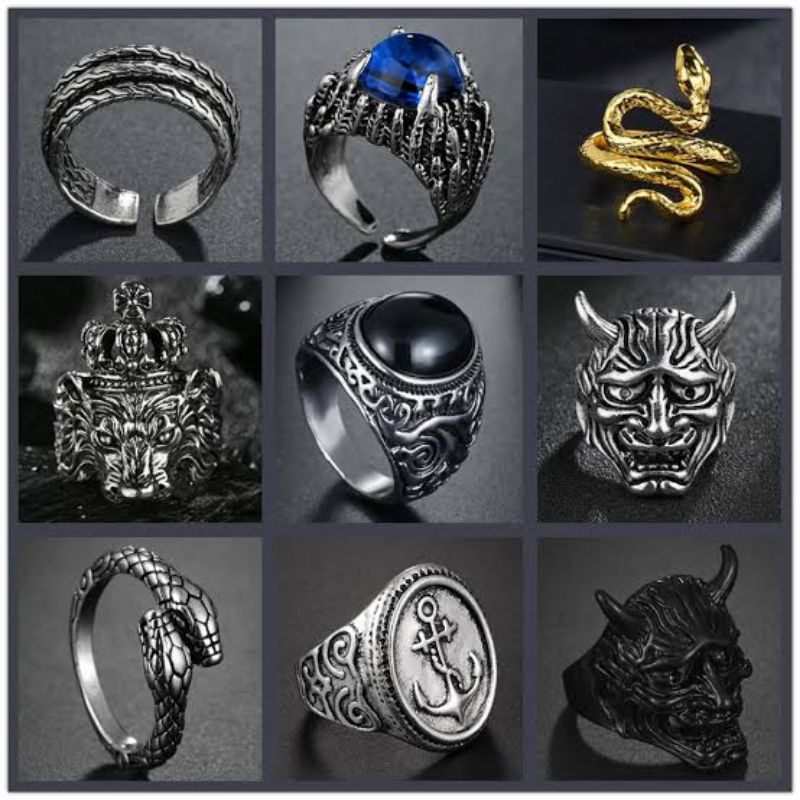 Aksesoris cincin pria