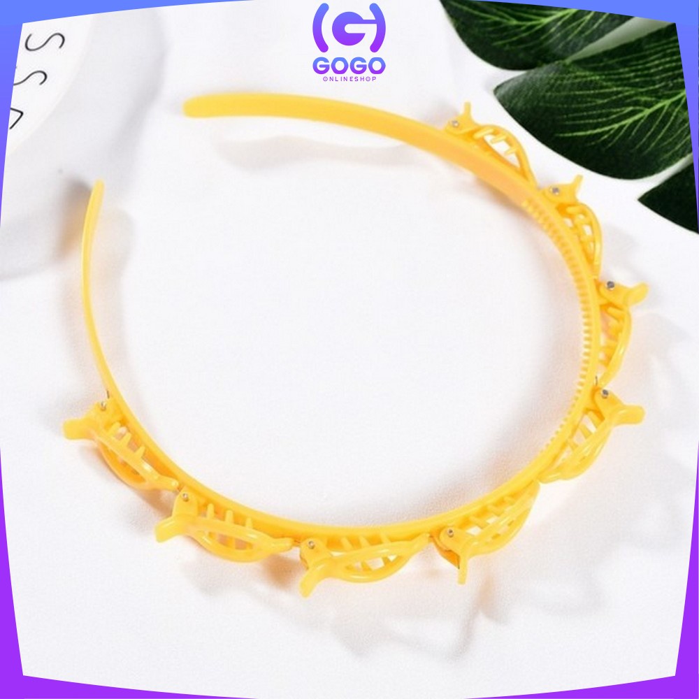 GOGO-C71 96 Headband Bando Korea Style Bandana Polos Bendo Kain Motif Impor / Bando Jepit Rambut