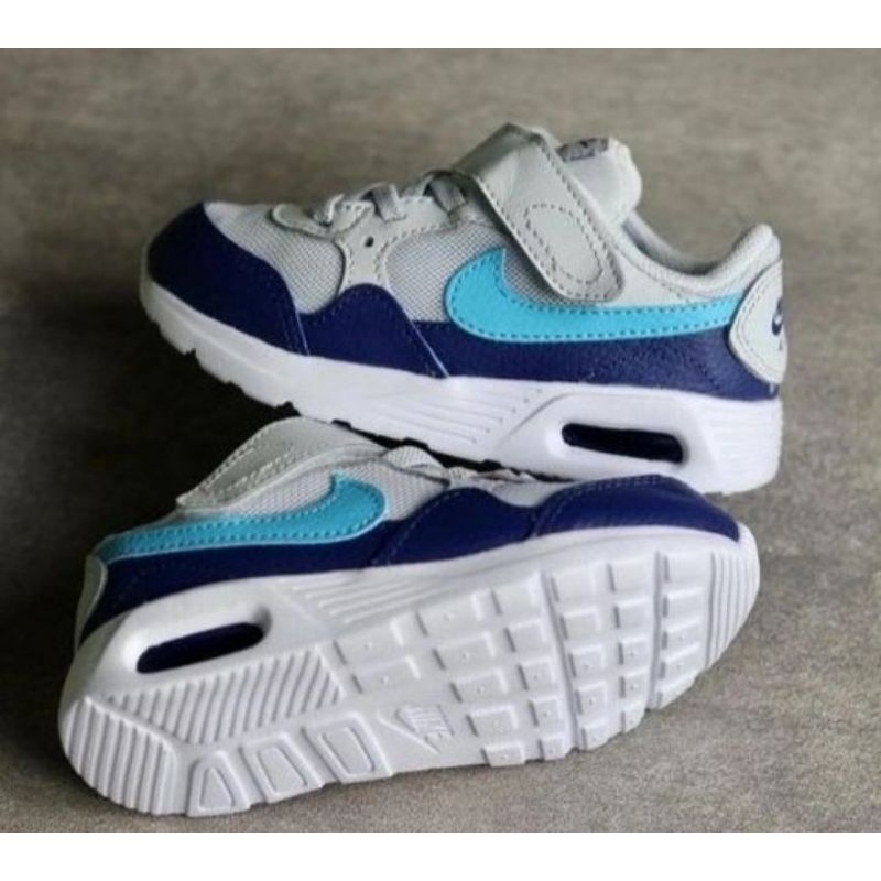 ORIGINAL AIR MAX SC GREY BLUE SEPATU ANAK