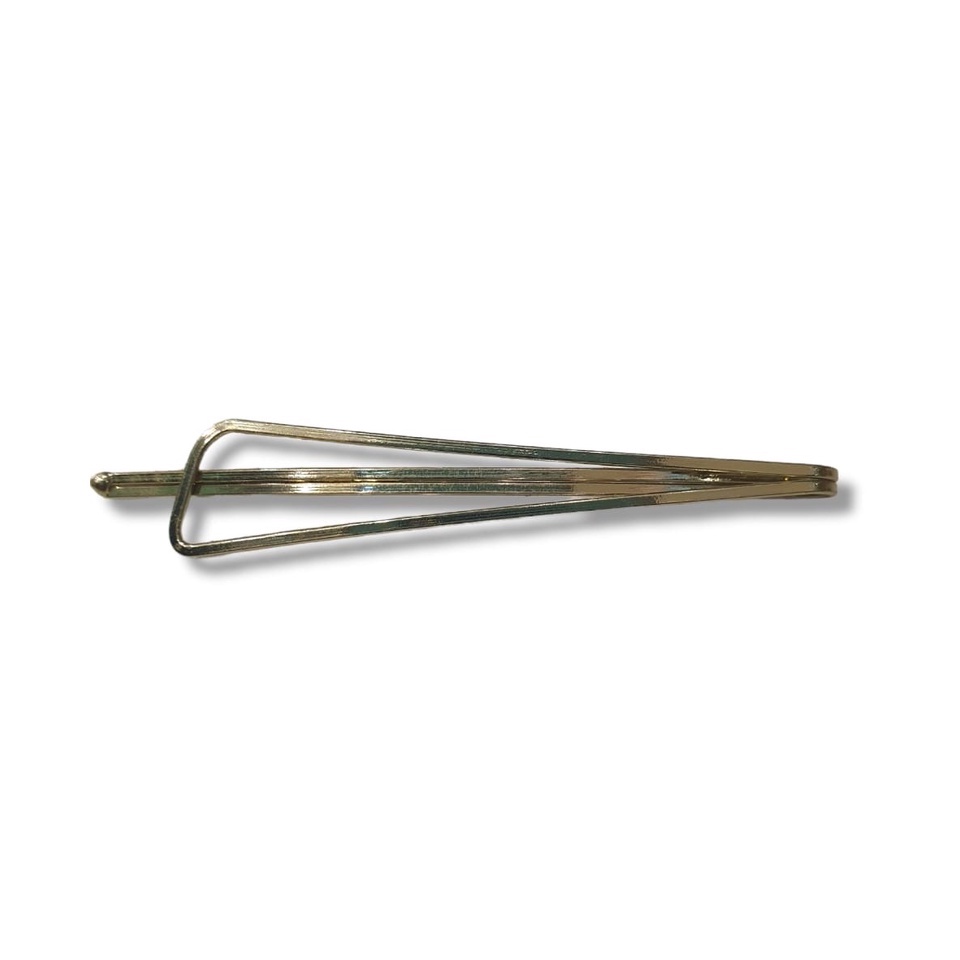 Jepit Rambut Korea / Hair Pin Jepit Trapesium Gold