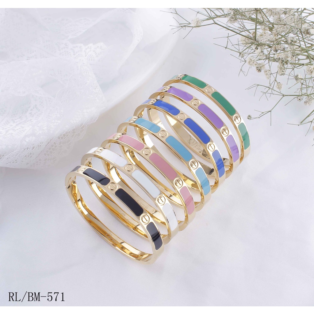 Gelang Titanium Cantik Perhiasan Wanita 571