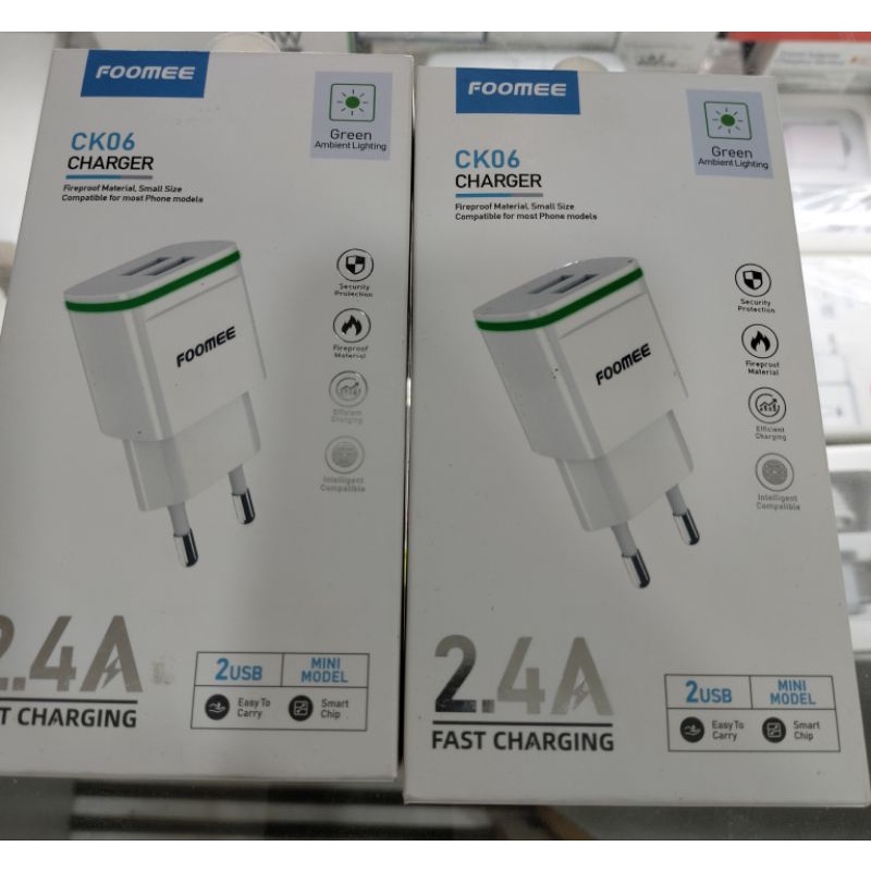 adaptor Foomee 2.4A ck06 Original