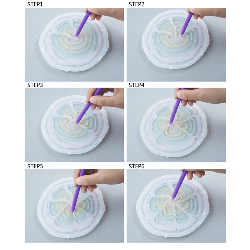 Siy Gelas Ukur Bulat Bahan Resin Epoxy Untuk Membuat Perhiasan