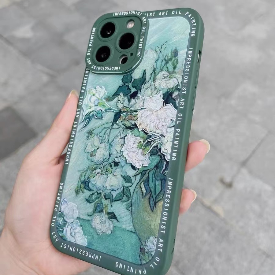 Ins Soft Case TPU Motif Mawar Untuk iPhone 14 14pro 14Plus 14prm 13pro 13pro 13prm 11 7Plus 8Plus Xr XS 12pro Max